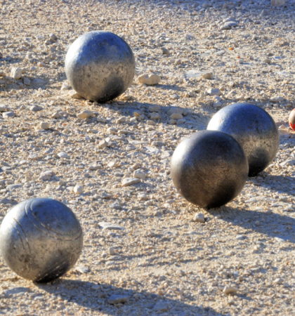 Terrain de pétanque